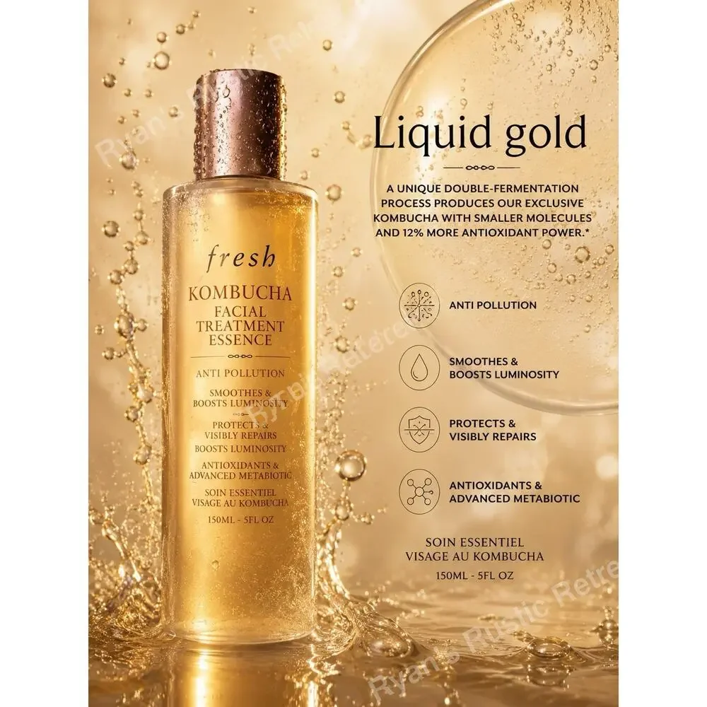 fresh - Kombucha Facial Treatment Essence - 5 fl oz/ 150 mL - No Box